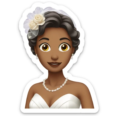 bride sticker
