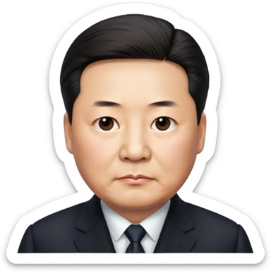 The Evil Xi Jinping sticker