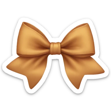 Bow sticker