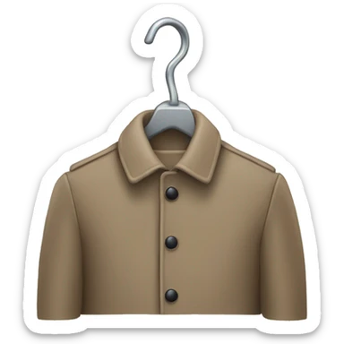 coat hanger  sticker