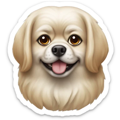 Dog pekines  sticker