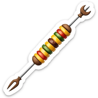 kebab skewer sticker