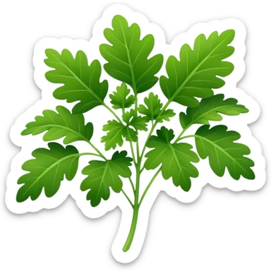 Cilantro sticker