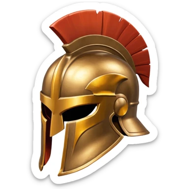 spartan helmet sticker