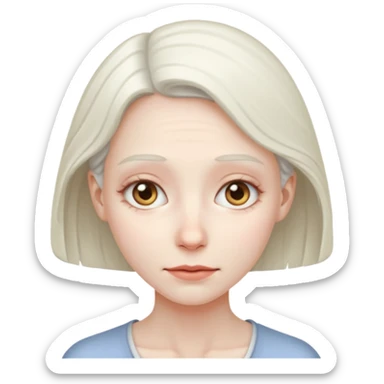 woman with eating disorder sticker