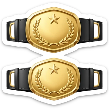 u17 world champ belt sticker