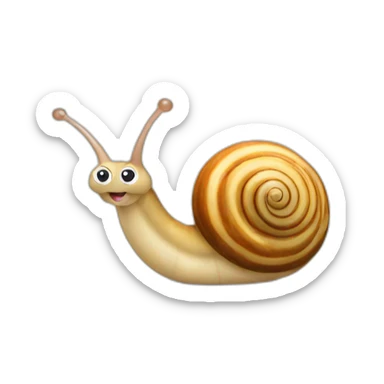 Escargot sticker