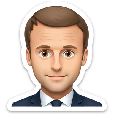 Emmanuel Macron sticker