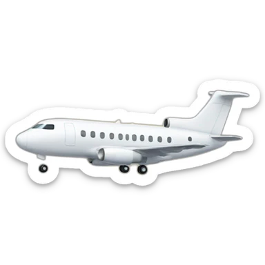 Family trip plane sticker