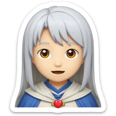 Danmachi love emoji sticker