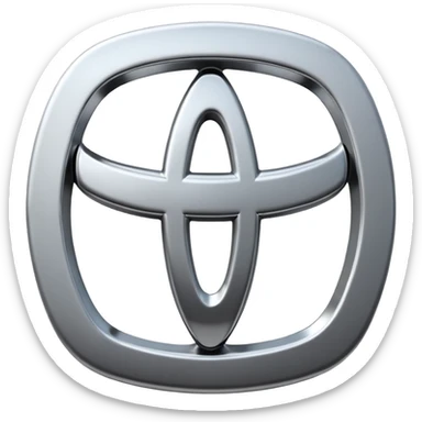 toyota logo sticker
