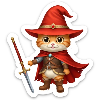 Puss in boots sticker