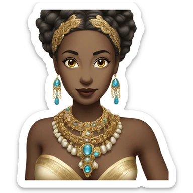 ancient supermodel  sticker