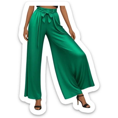 silk pants sticker