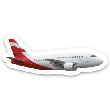 Plane over the london bridge  sticker