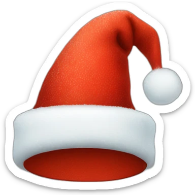 Christmas hat sticker