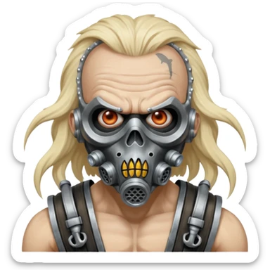 mad max fury road bad guy Immortan Joe sticker