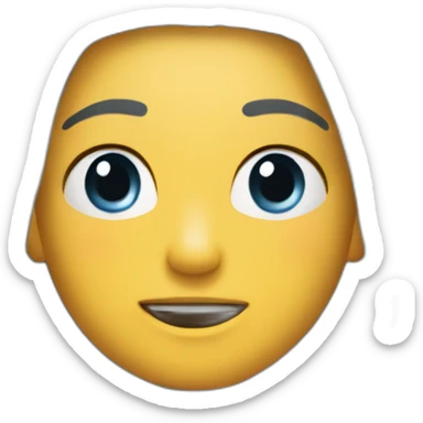 Cara de sorpresa sticker