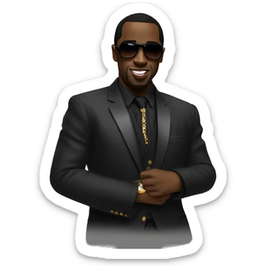 P diddy sticker