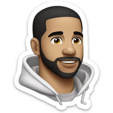 Drake the rapper sticker