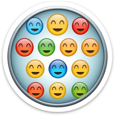 create an emoji of a metro sign. 4 variation sticker