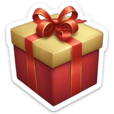 christmas presents sticker