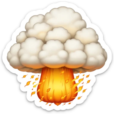 explosión de bomba sticker