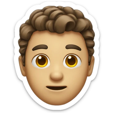 emoji SIDE eye face sticker