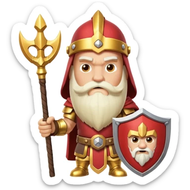 clash of clan grand warden sticker