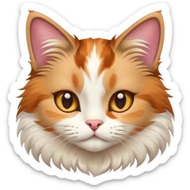 Cat cute and soft  sticker