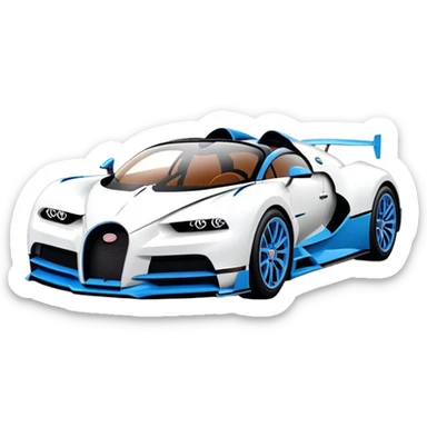 Bugatti bolide sticker