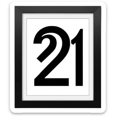 What's 9 plus 10 21 sticker