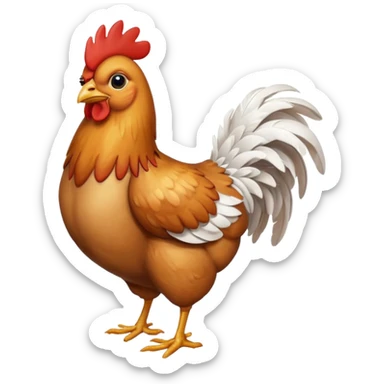 chicken sticker