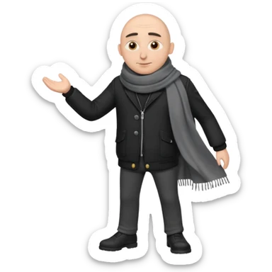 Despicable me Gru sticker