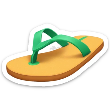Flip flops sticker