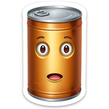 beef tin can sticker