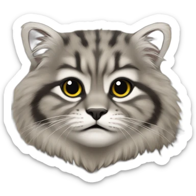 pallas cat sticker