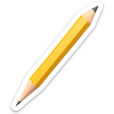 pencil sticker