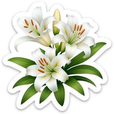 Lilies sticker