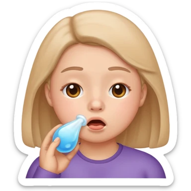 You make a emoji of a personu holding their breath — like puffed cheeks sticker