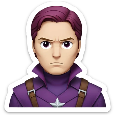 zemo marvel from captain america: civil war sticker