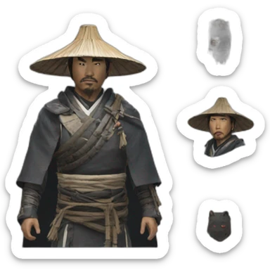 ghost of tsushima sticker