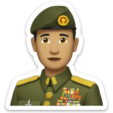 General Aung San sticker