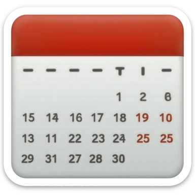calendario sticker