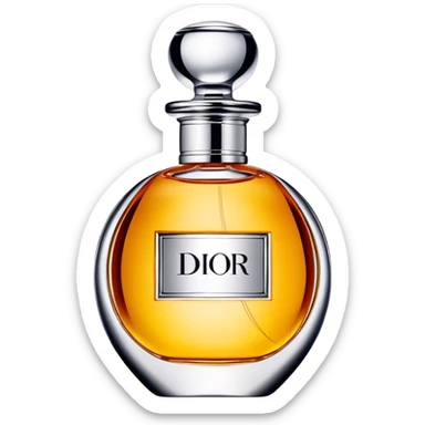 Dior parfum sticker
