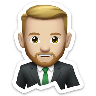 Connor mcgregor counting cash sticker