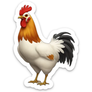 Pollo sticker