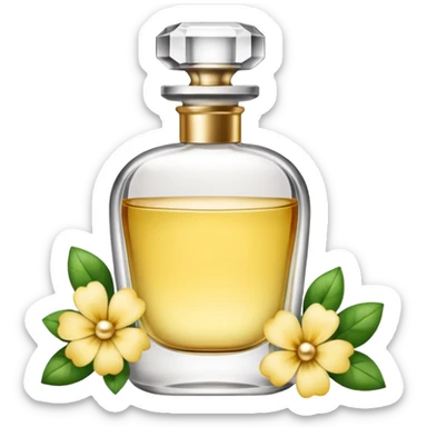 fragrance bottle sticker