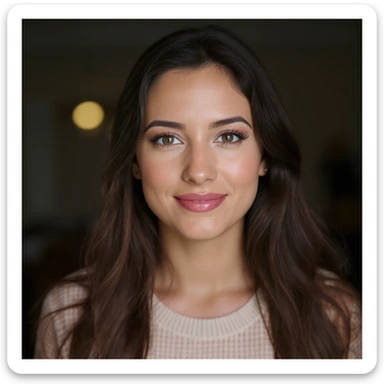 food heart emoji with a bow accent sticker