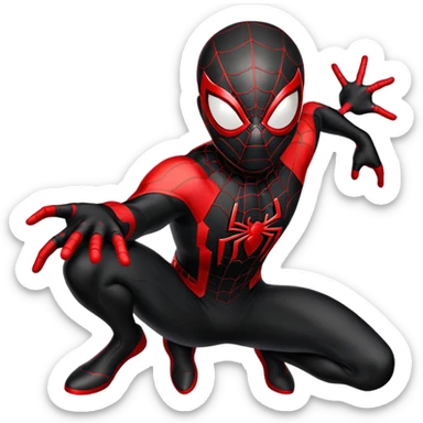 Miles Morales Spider-Man sticker